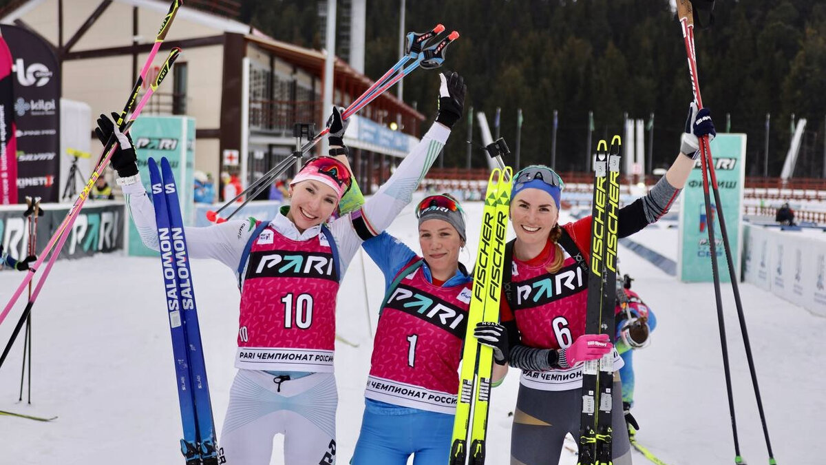    Никита Поршнев и Екатерина Носкова завоевали серебряные медали в гонке преследования