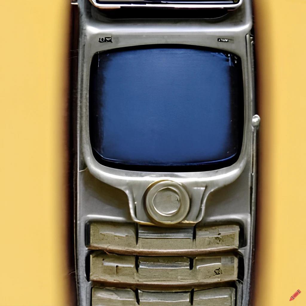 Советский смартфон по версии нейросети