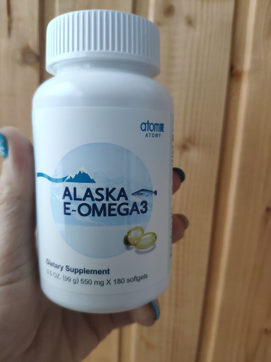 Баночка Омега-3 от Atomy