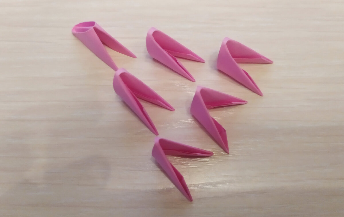 Розовый фламинго из модулей | Оригами птицы, 3d оригами, Бумажные птицы