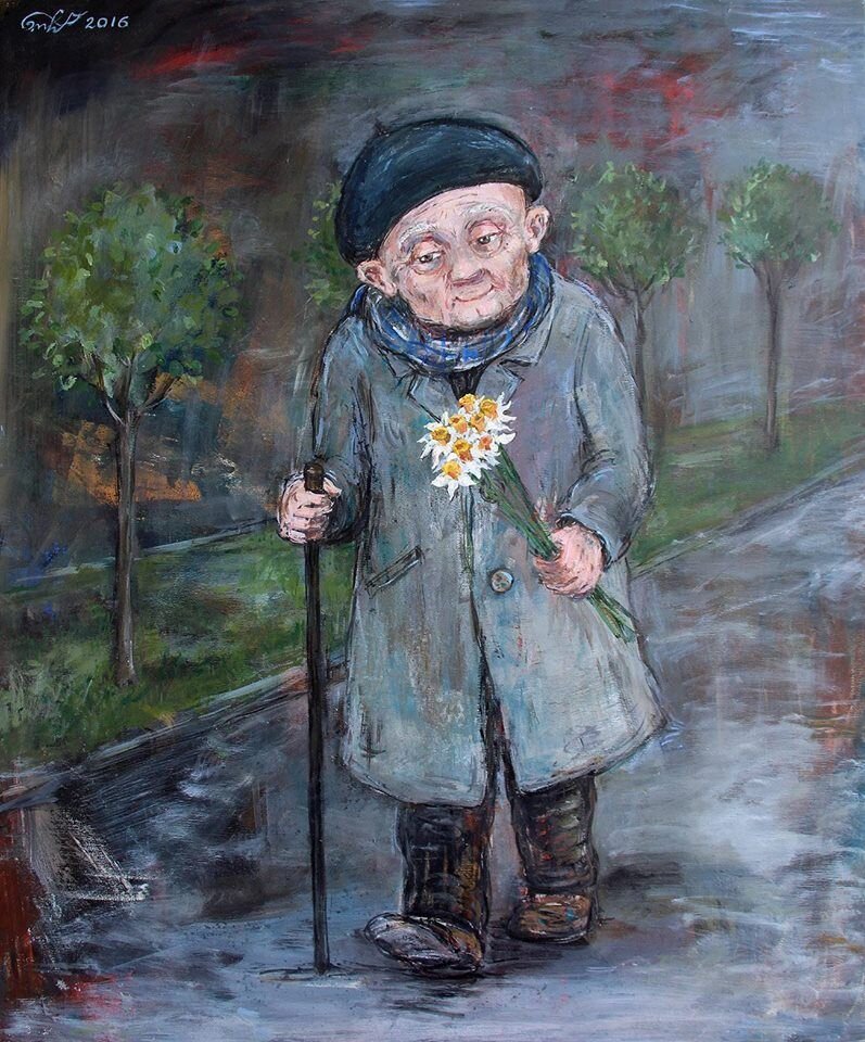 Картина современной грузинской художницы Нино Чакветадзе.