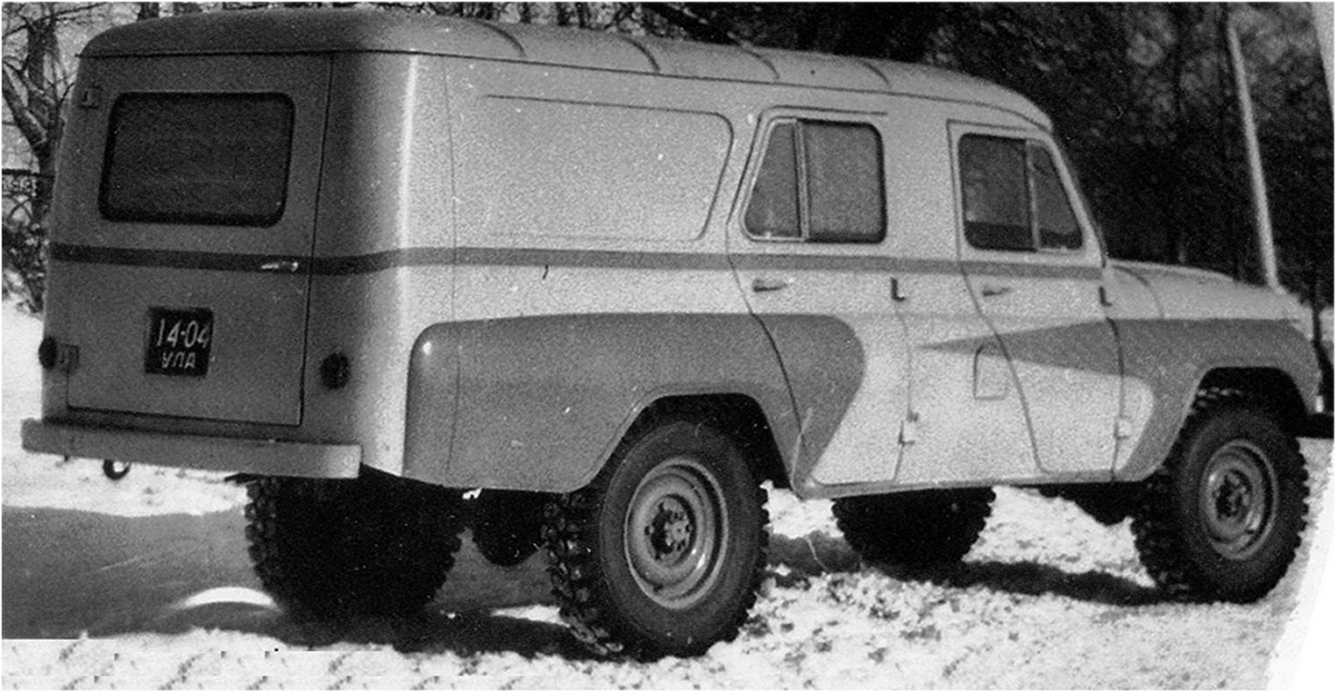 Широкий УАЗ 469