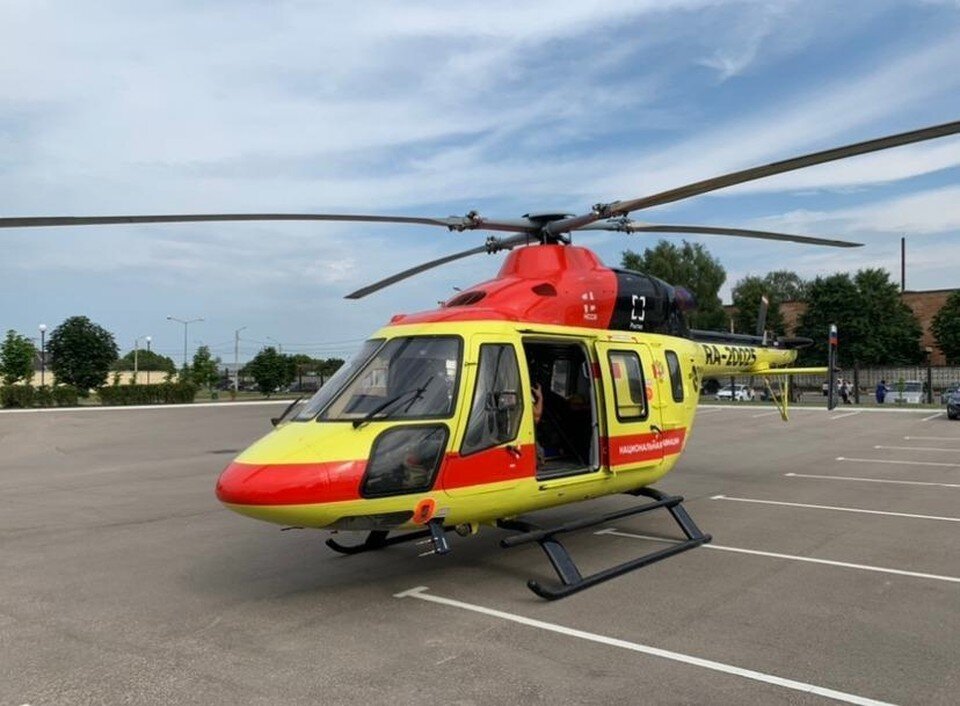     На этом вертолете производились вылеты. Фото: vk.com/minzdravro