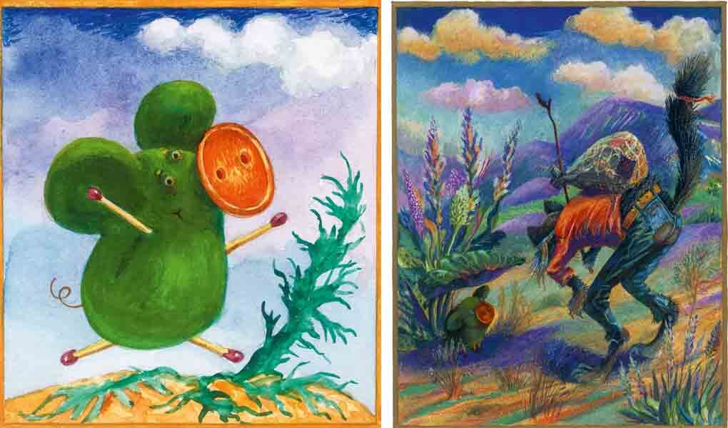 Иллюстрации к книге Г.Н. Юдина "Зелёный поросёнок"