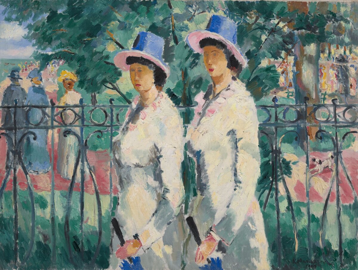    Казимир Малевич, «Две сестры», 1930ГТГ