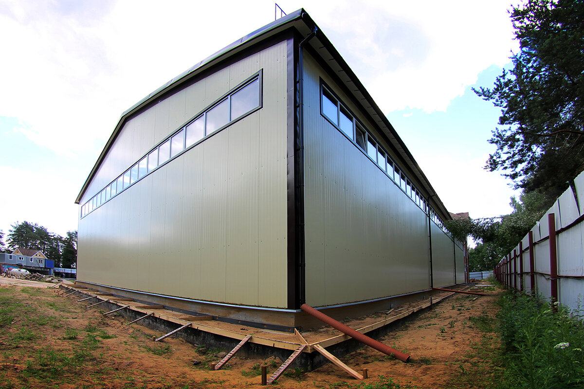 Склад 21х42х7,8 м из ЛСТК в г.Щелково Московской области