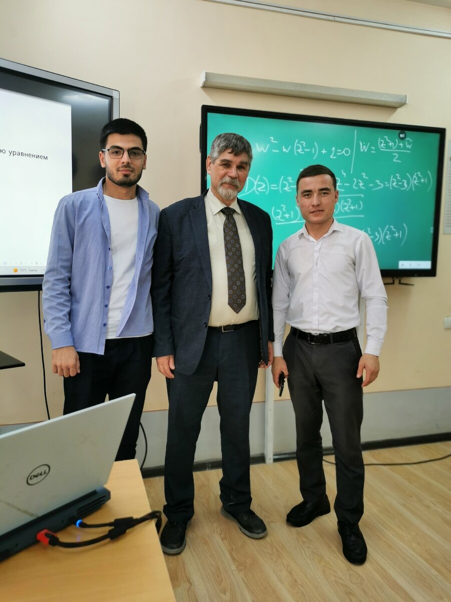 Александр Олегович в Ургенчском государственном университете