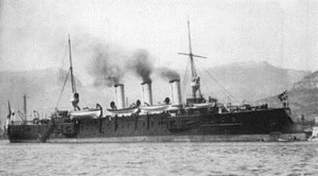 1898, 21 марта (1 апреля) по старому стилю: Во французском порту Гавр на строившемся по заказу России бронепалубном крейсере «Светлана» поднят российский флаг.