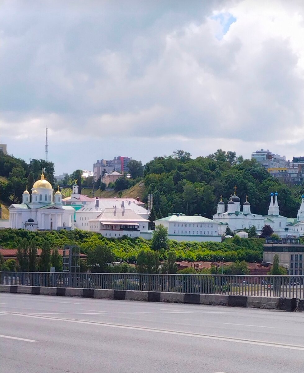 Моё фото с Канавинского моста.