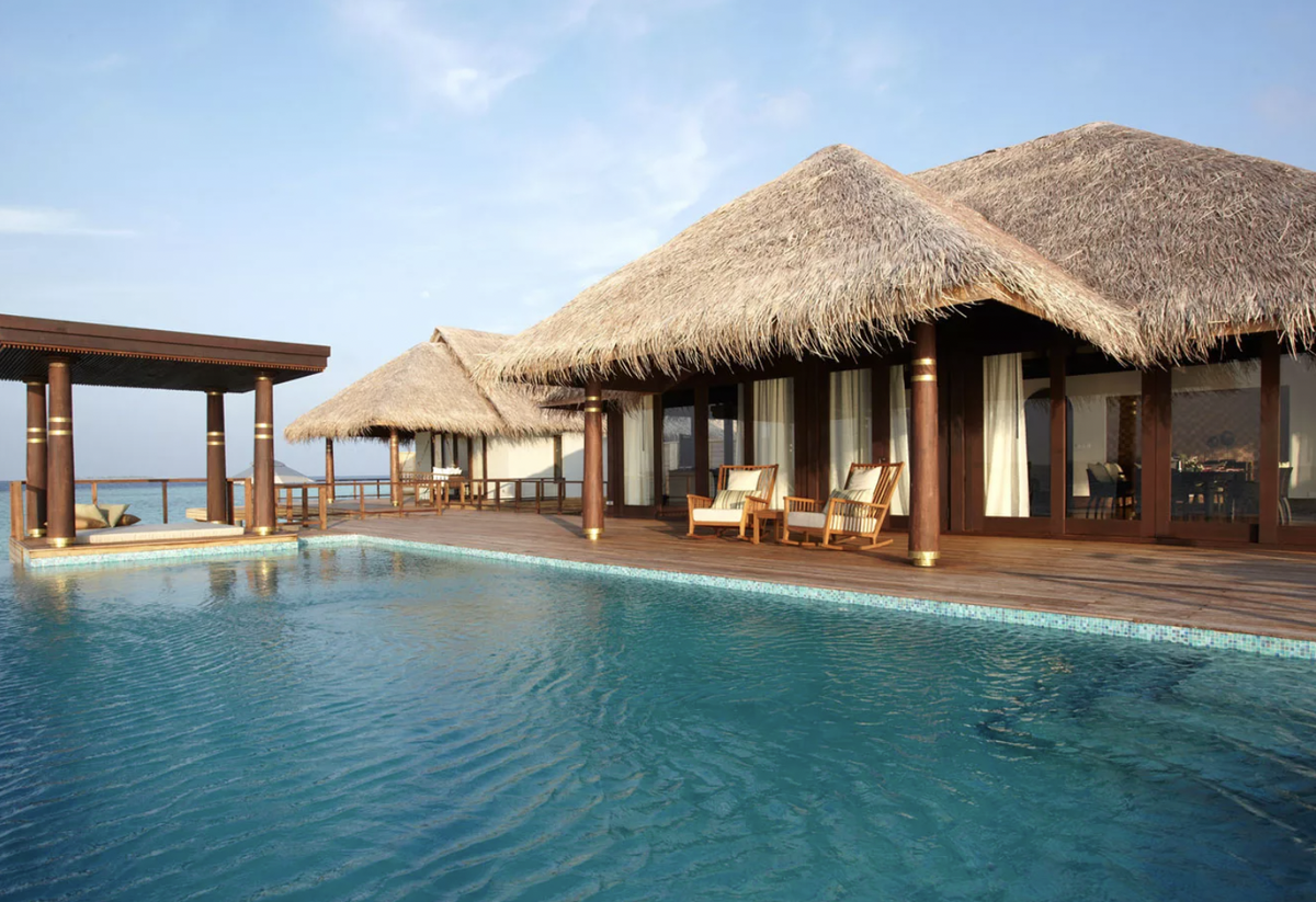 Курорте Anantara Kihavah Villas Мальдивы