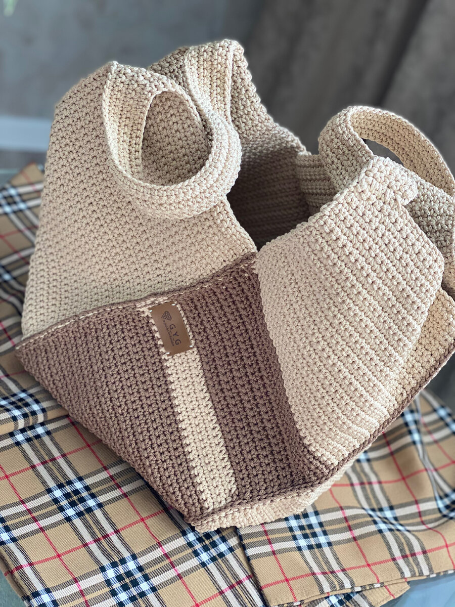 Вязанная сумка