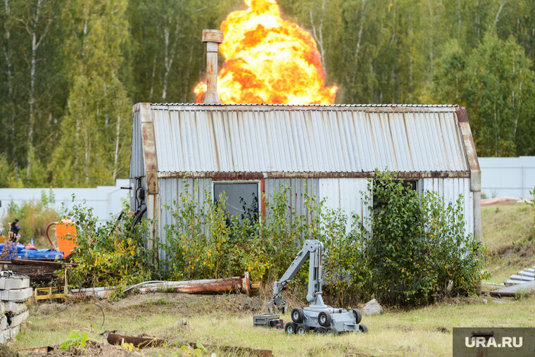    Миасского робота протестировали в Росгвардии