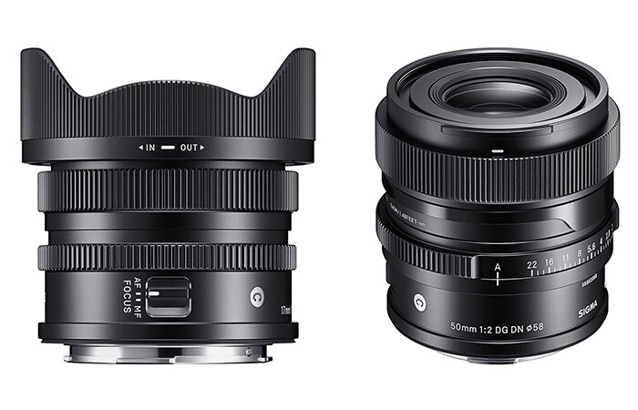 Объективы 17mm F/4 DG DN и 50 мм F/2 DG DN