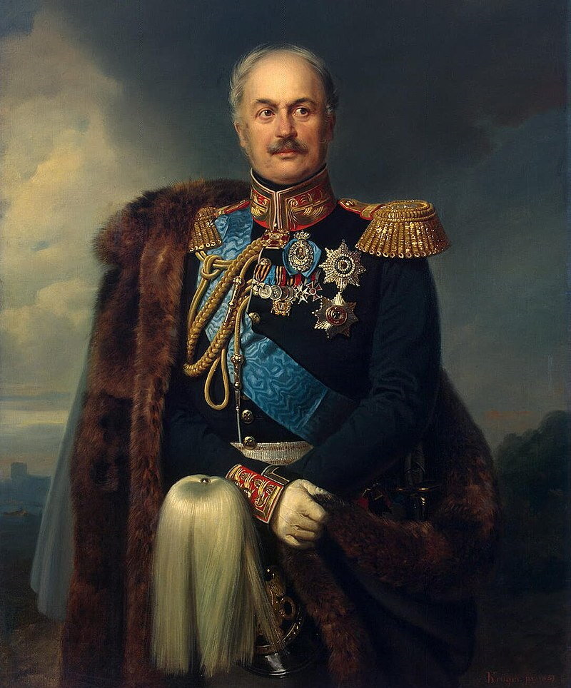 Франц Крюгер «Портрет графа Павла Дмитриевича Киселева» (супруг), 1851 год / Государственный Эрмитаж, Санкт-Петербург