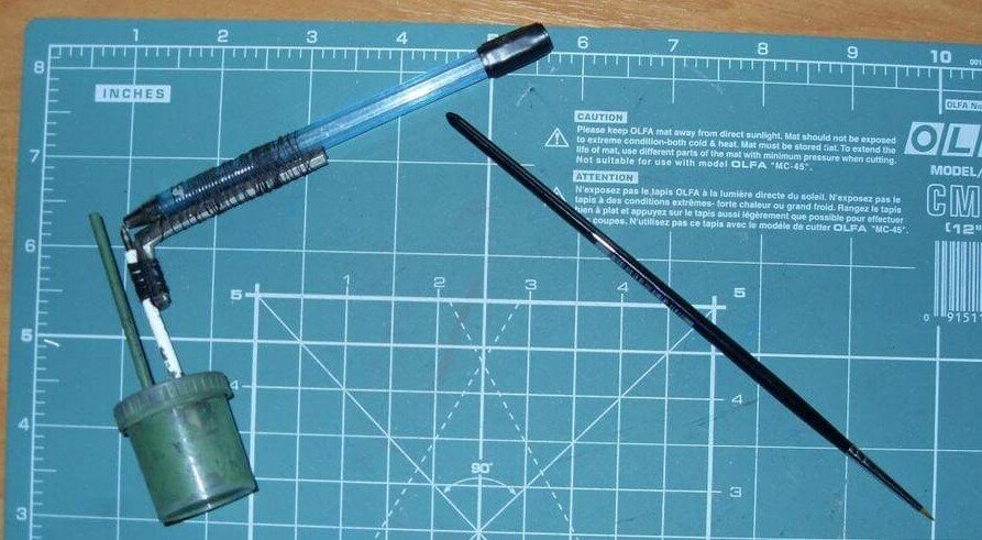 Самодельный аэрограф-зубограф из подручных материалов