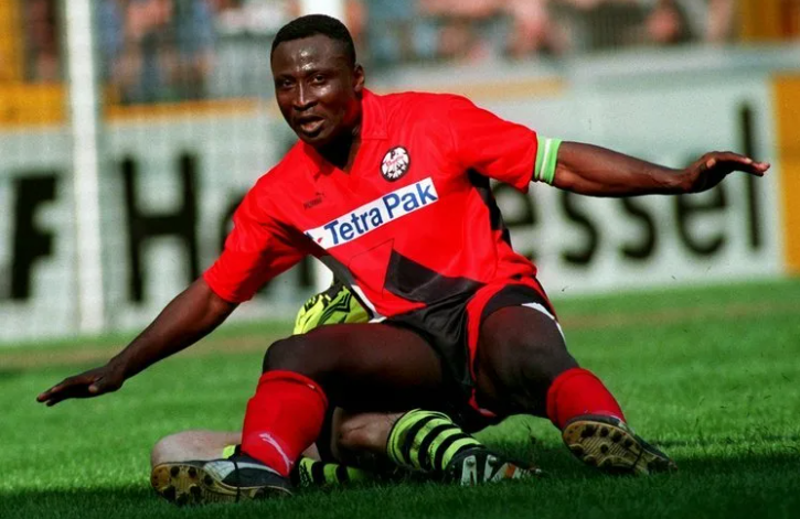 Тони Йебоа - дважды становился лучшим бомбардиром Бундеслиги