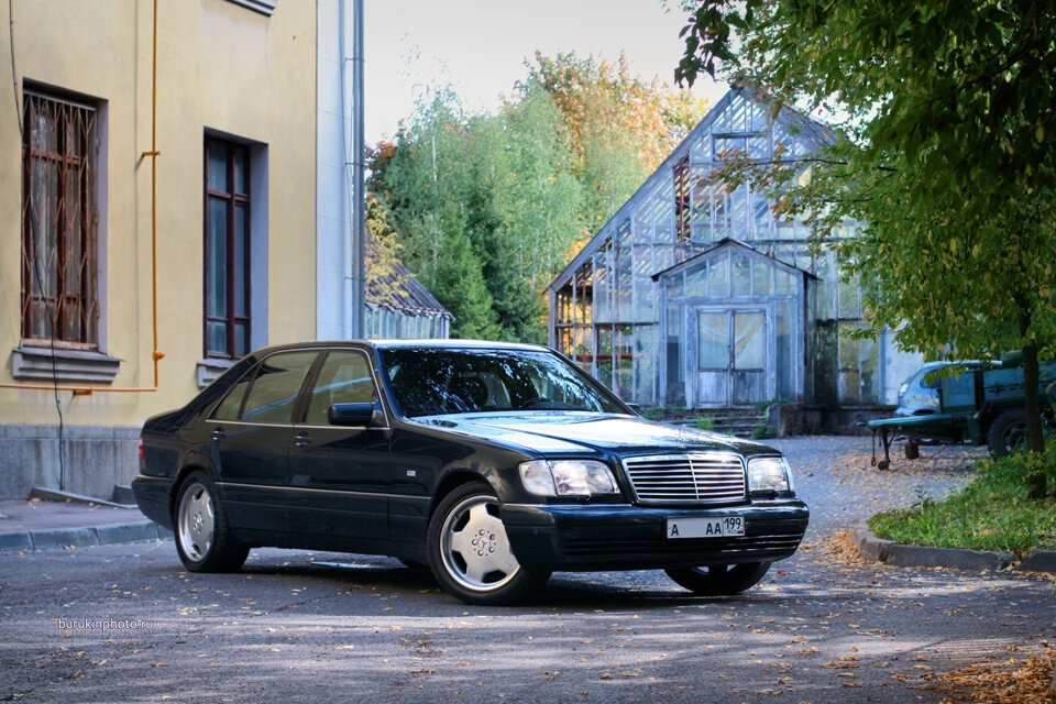 Mercedes Benz s600 w140 черный Бандитский 90