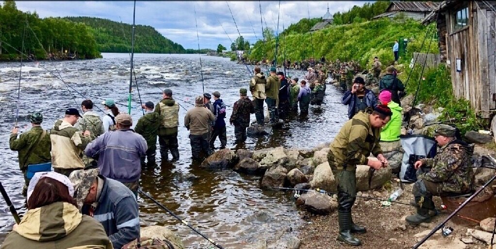 Лицензионный участок, река Умба (у "бани"), пос. Умба. фото из интернета
