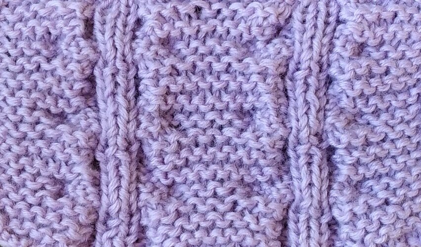 Изнаночная сторона узора