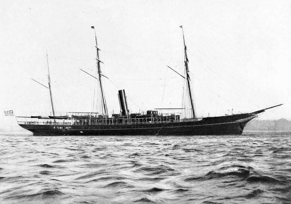 Паровая яхта «Ниагара». 1899 г.