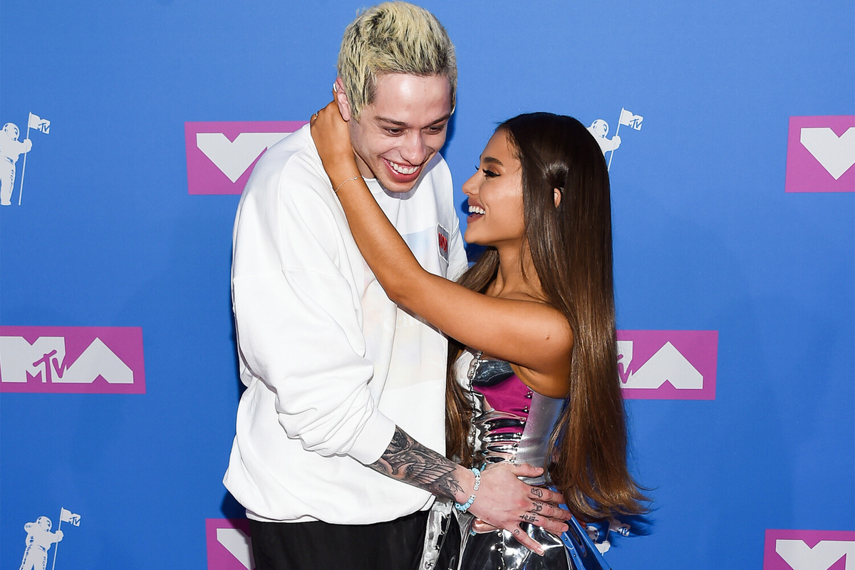 Пит Дэвидсон и Ариана Гранде, 2018 год / Фото: Evan Agostini/AP