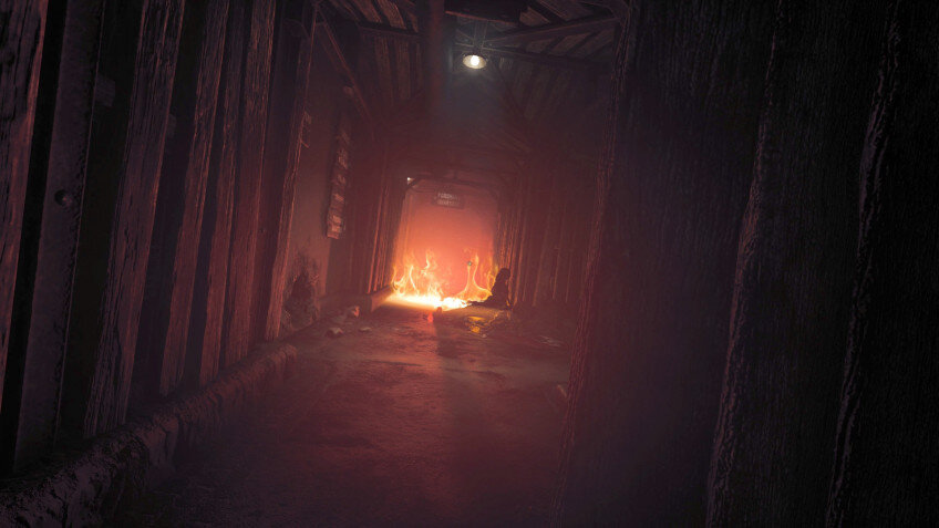    Авторы Amnesia: The Bunker показали новые скриншоты с пожаром в бункере