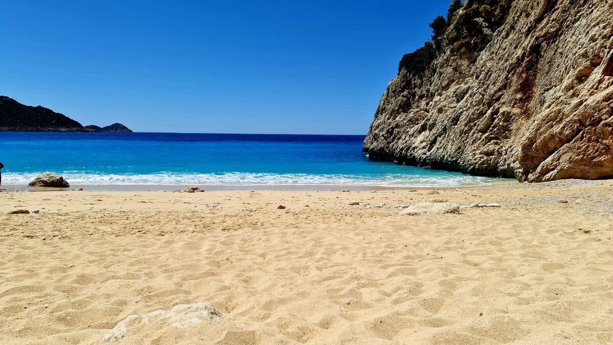 Пляж Капуташ Турция 2021