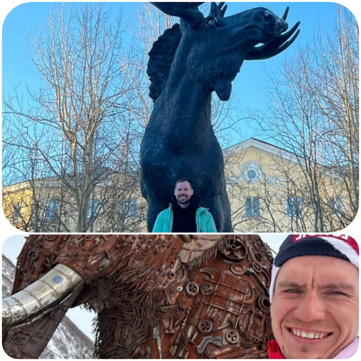 "Лось" и "Мамонт" отечественных лыж 💪👏👍