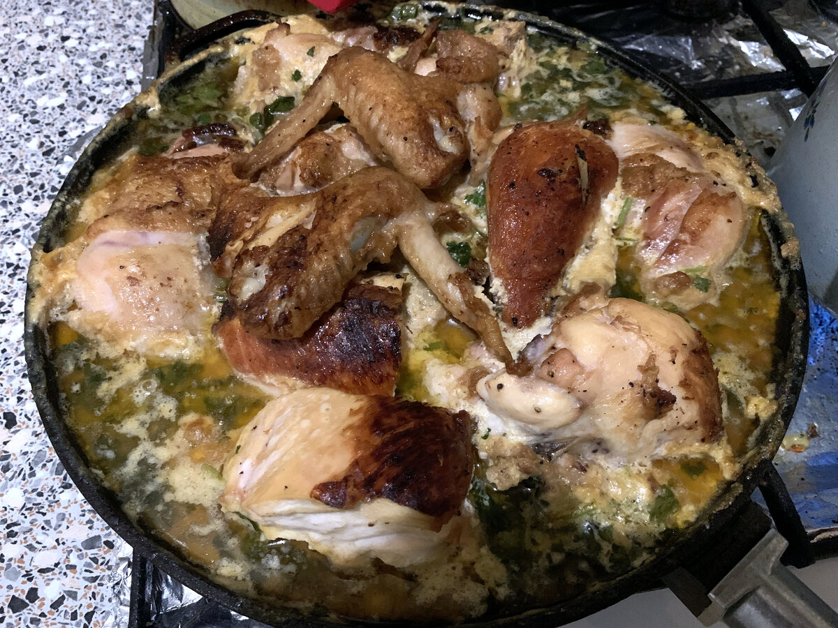 Конечный результат готового блюда.