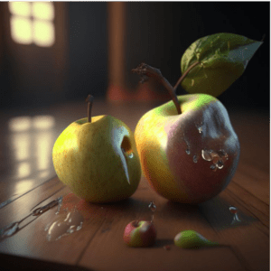 Яблоко и груша