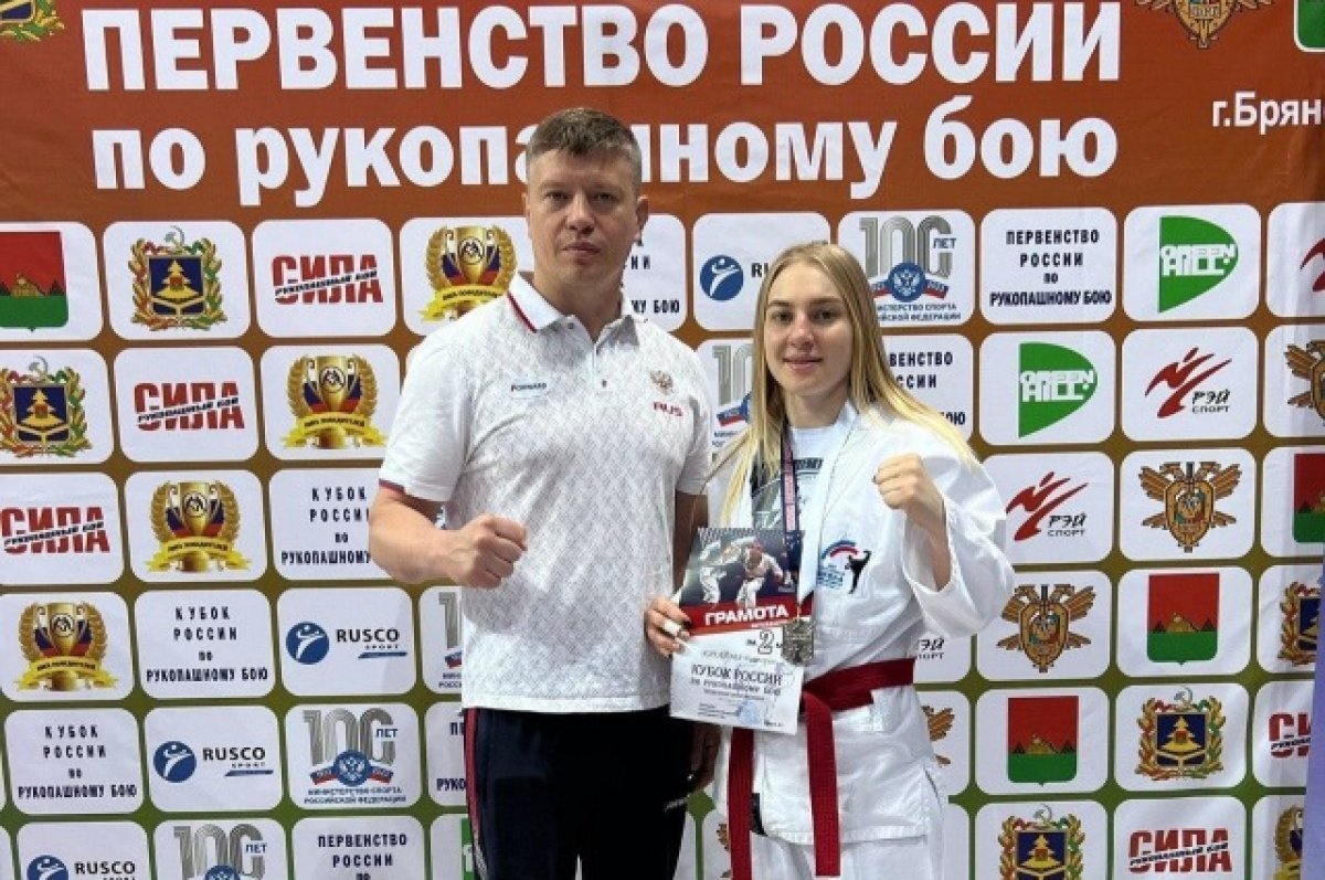    Ставропольчанка завоевала серебро на первенстве России по рукопашному бою
