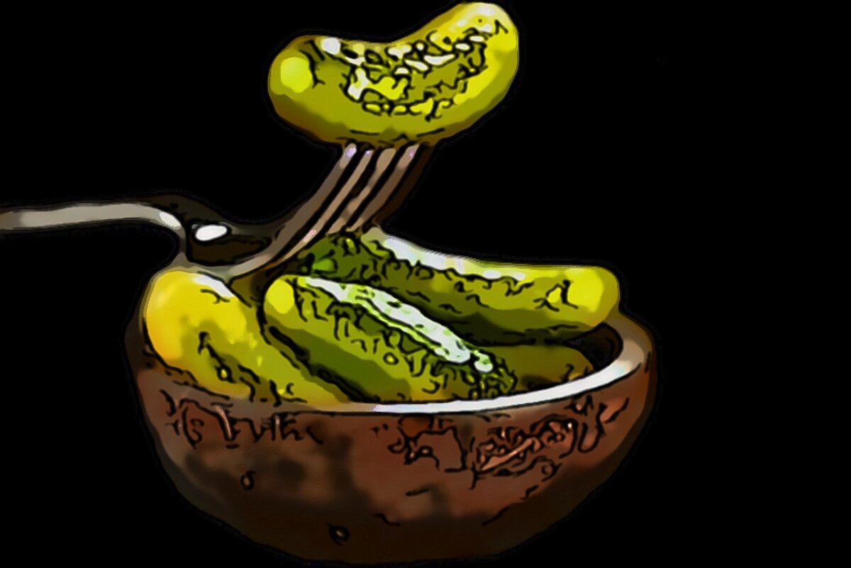 Маринованные острые огурцы