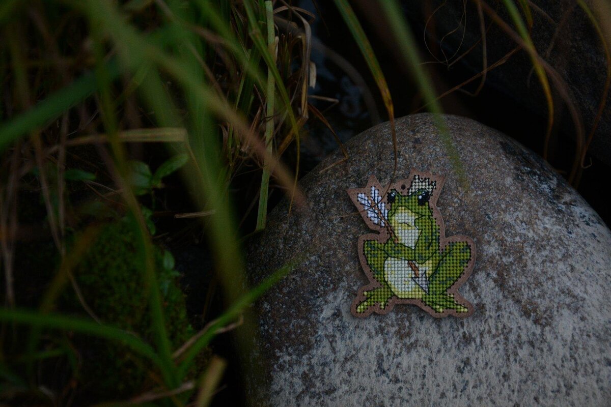 Фото: Рукоделие в УСАДЬБУШКЕ. Царевна-Лягушка. Вышивка