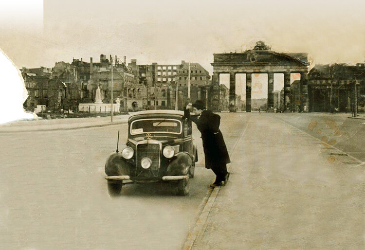 Берлин.1945–1947 гг. Три года после войны Исак Рубенчик работал фотокорреспондентом в Германии