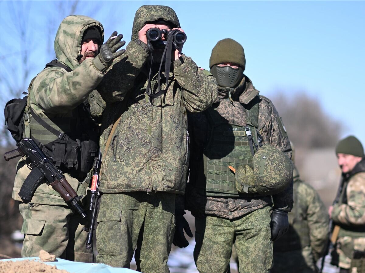    Военнослужащие мотострелковых подразделений ВС РФ в зоне СВО© РИА Новости / Алексей Майшев