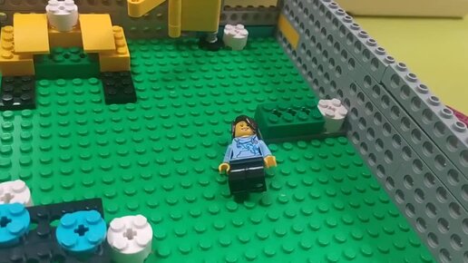 Видео. Белый дом из Lego