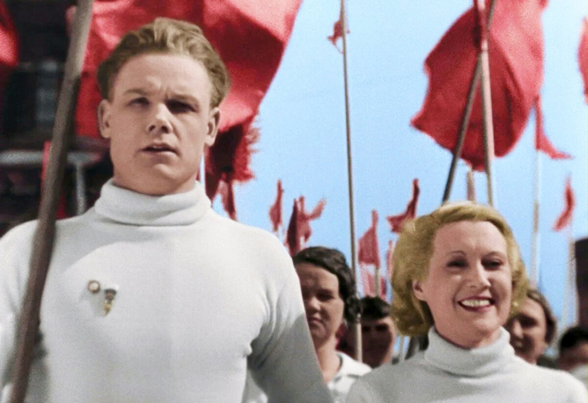 Кадр из кинофильма "Цирк", 1936 год