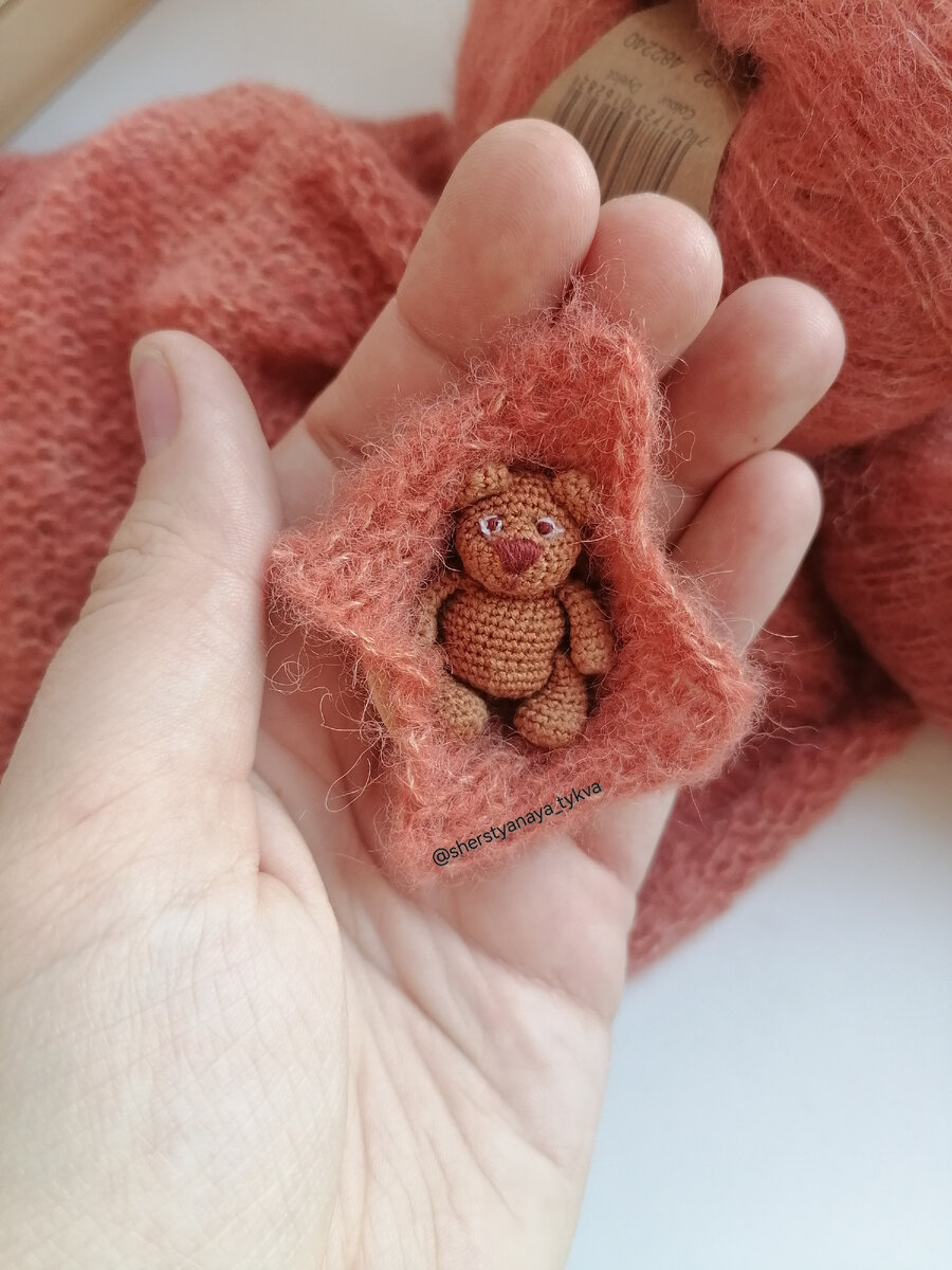 Вязаный Потапушка 🐻