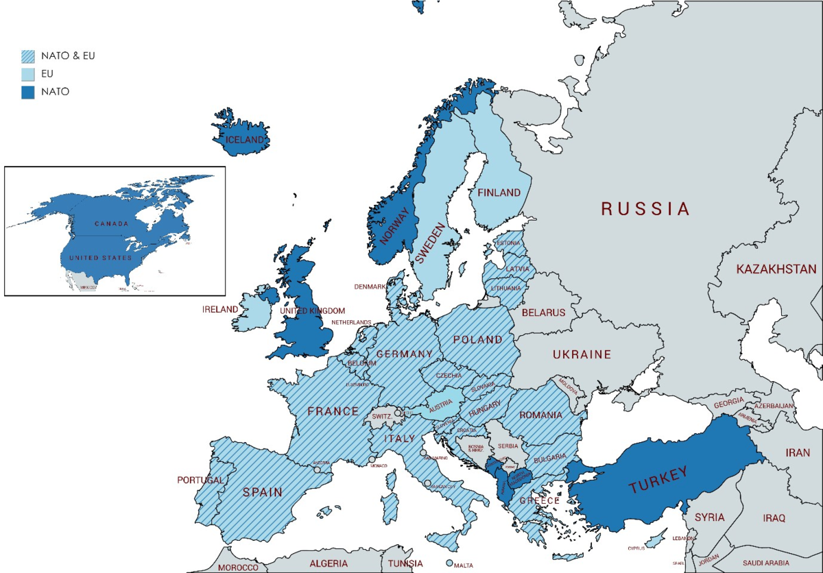 Карта НАТО 2022. НАТО 1949 Г на карте. Карта расширения НАТО. Страны НАТО на карте.