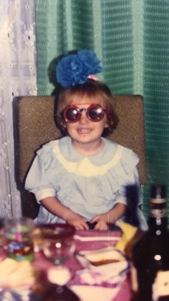 Это я косплеила БГ в пять лет