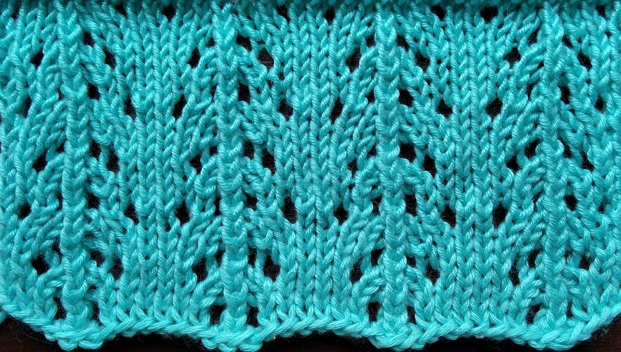 Лицевая сторона узора