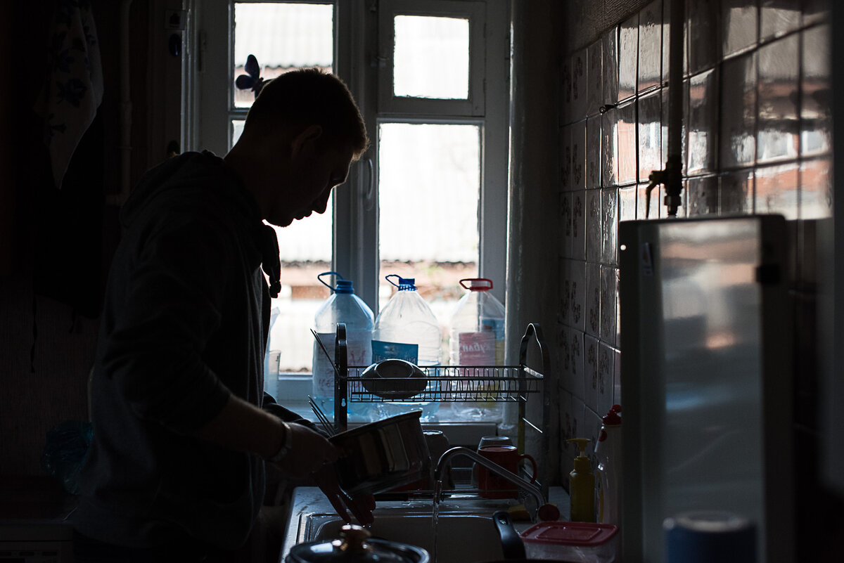 Студент в Тренировочной квартире, фото Алины Десятниченко