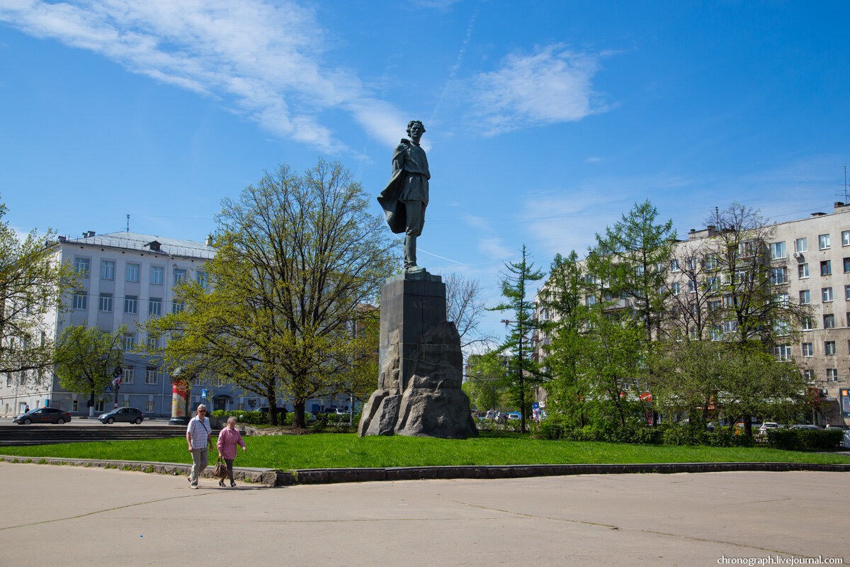 Площадь горького в нижнем новгороде