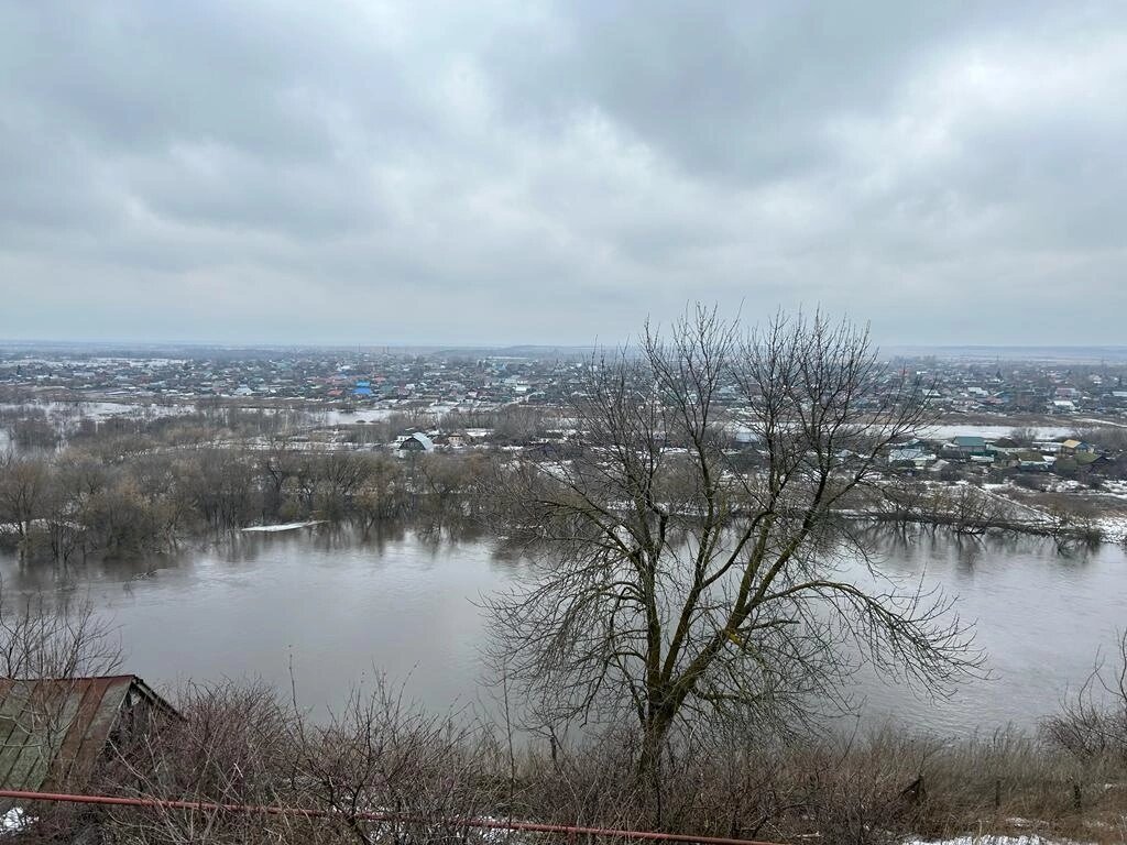 Уровень воды в сердобе на сегодня