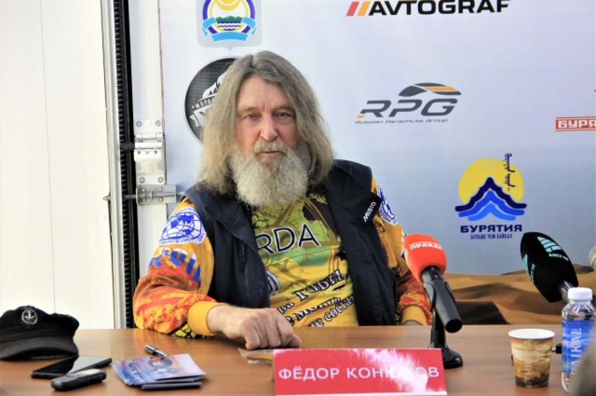    Фёдор Конюхов и Иван Меняйло на аэростате долетят до Красноярского края, преодолев без приземления около 3 тыс. км вдоль русского севера.