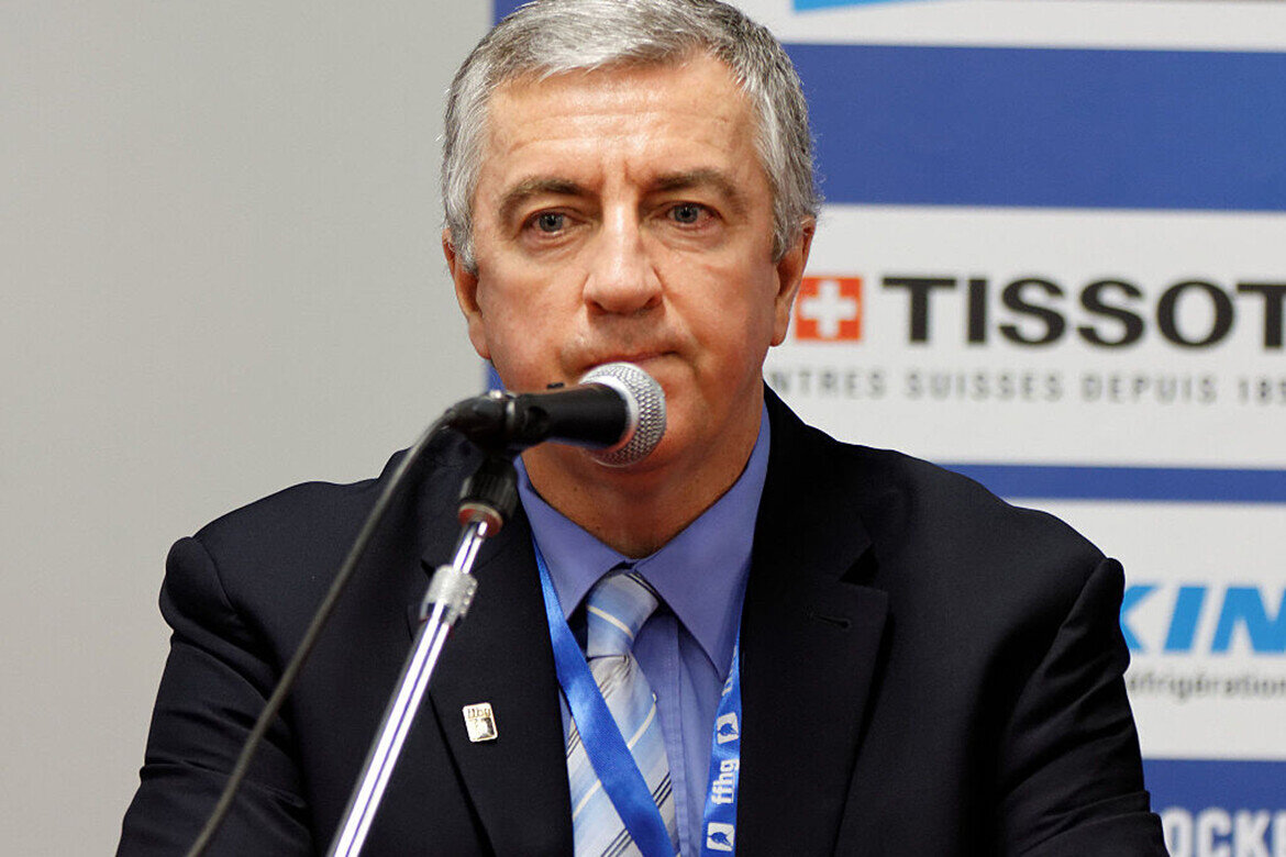 ​Люк Тардиф: «Мы регулярно общаемся с Федерацией хоккея России (ФХР), мы готовились к конгрессу вместе с ними, они могли голосовать. Никакой агрессии нет, потому что это спорт» Фото: en.wikipedia.org, CC BY-SA 3.0