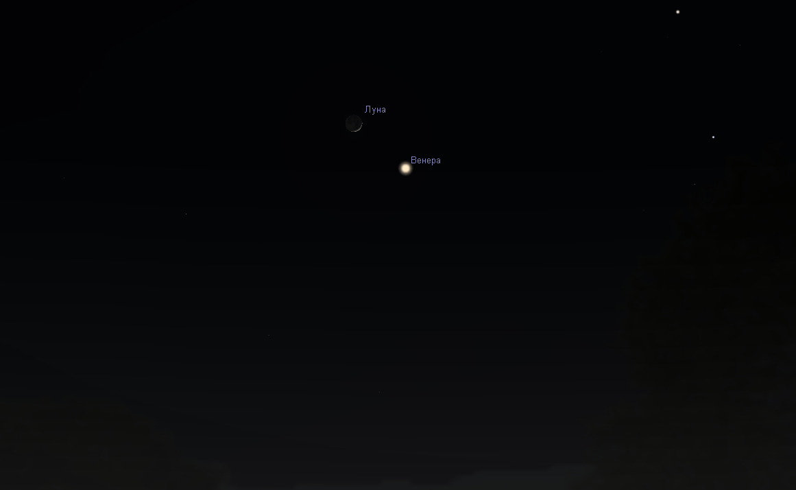 Иллюстрация: программа-планетарий Stellarium