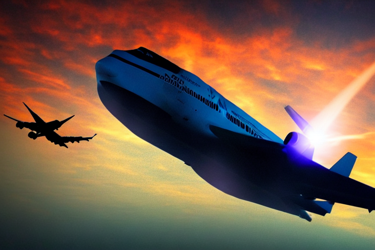 Столкновение «Боинг 747» в Тенерифе в 1977 году. Видение художника