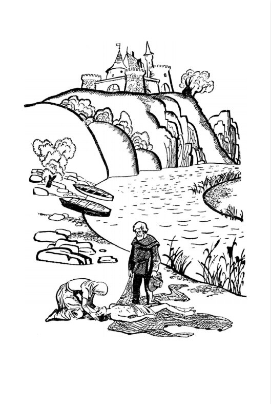 "Королевские дети" Художник Евг. Мешков. "Волшебный рог мальчика", М., "Детская литература"1971г.