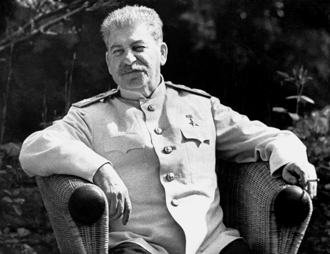Сталин на даче 